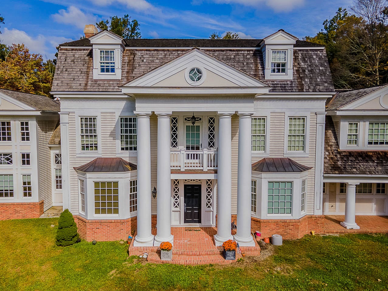 Greek Revival residence by Douglas Cutler Architects